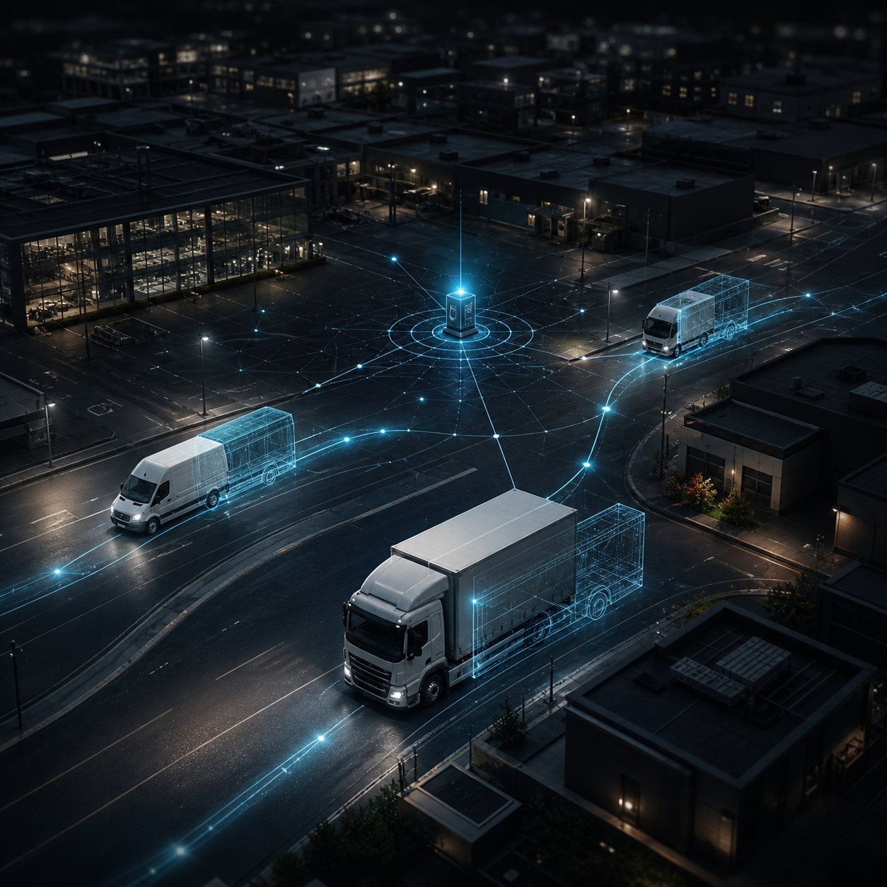 Fleet smart vehicle digital twin visualization